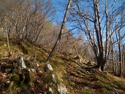 Da Valpiana di Serina breve, ma appagante salita al MONTE CASTELLO (1474 m.) il giorno di Pasqua, 8 aprile 2012 - FOTOGALLERY